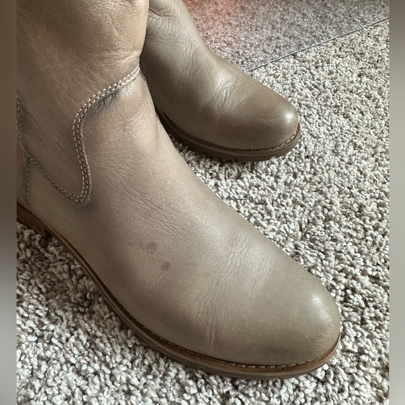 Sofft Sharnell Leather Tall Boots grey size 8 - Picture 6 of 15